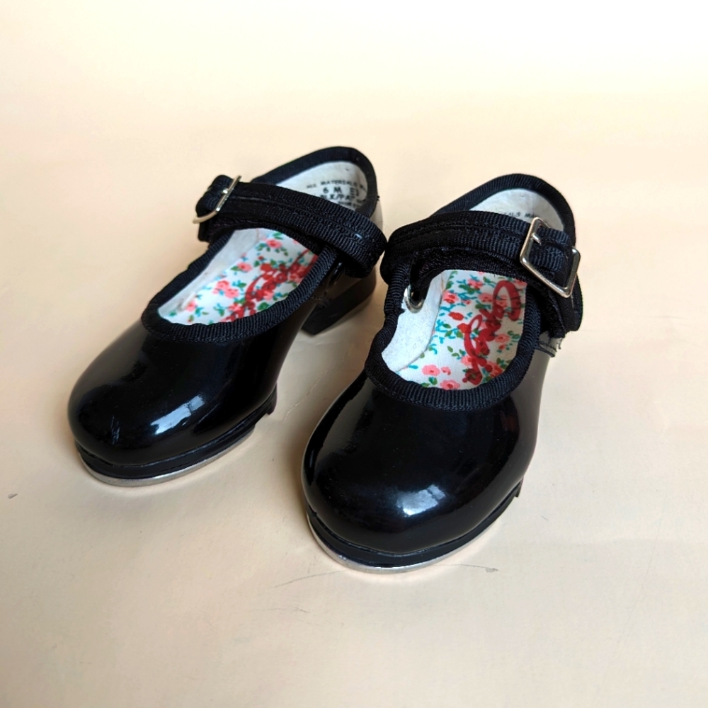 Capezio Velcro Strap Toddler Tap Shoes